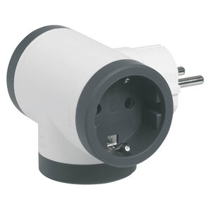 Ficha Tripla Branca Legrand