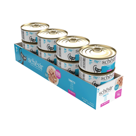 Comida H&uacute;mida para Gato Adulto Atum Lata Schesir