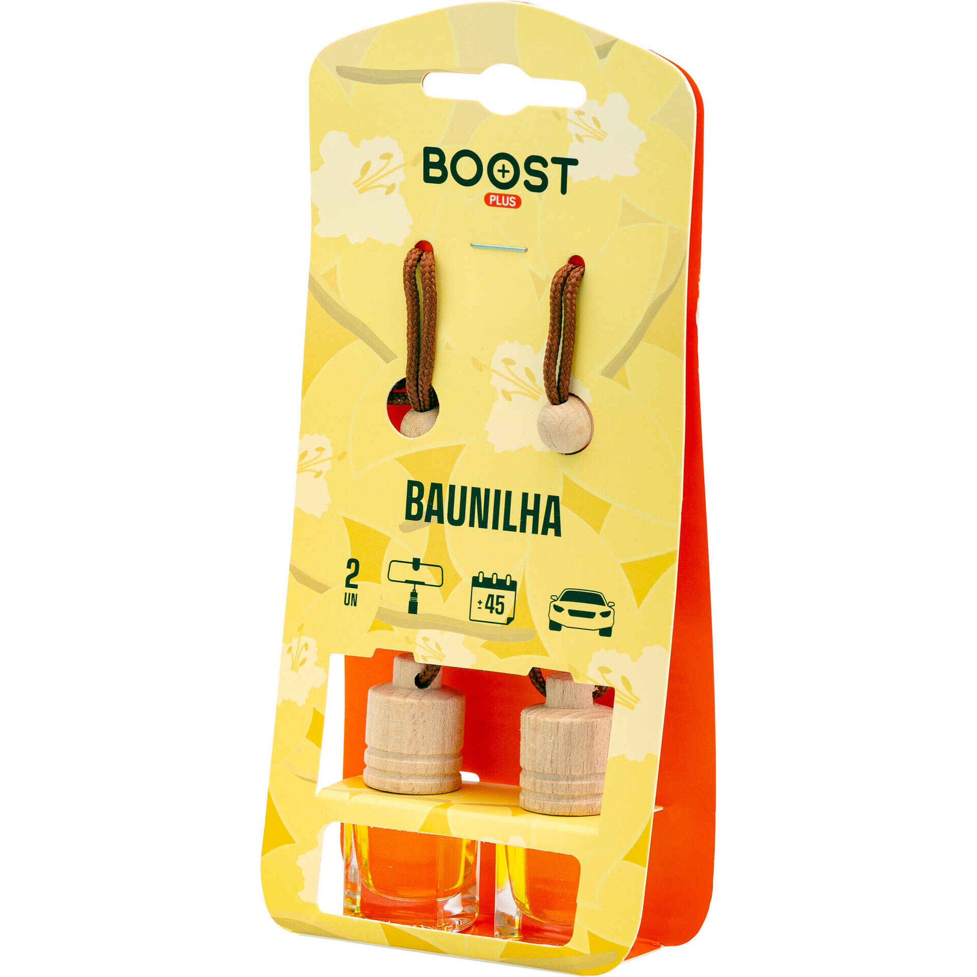 Conjunto 2 Ambientadores Frasco Baunilha Boost