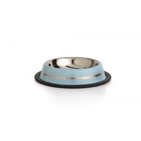 Comedouro e Bebedouro Azul em Inox Beeztees