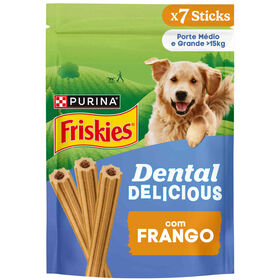 Snack para Cão Adulto Mini Dental Delicious Frango