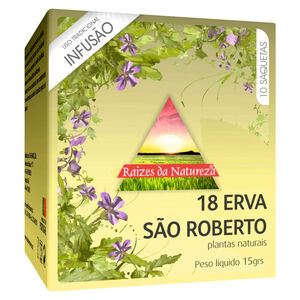 Infusão Nº18 Erva São Roberto Saquetas Raízes da Natureza