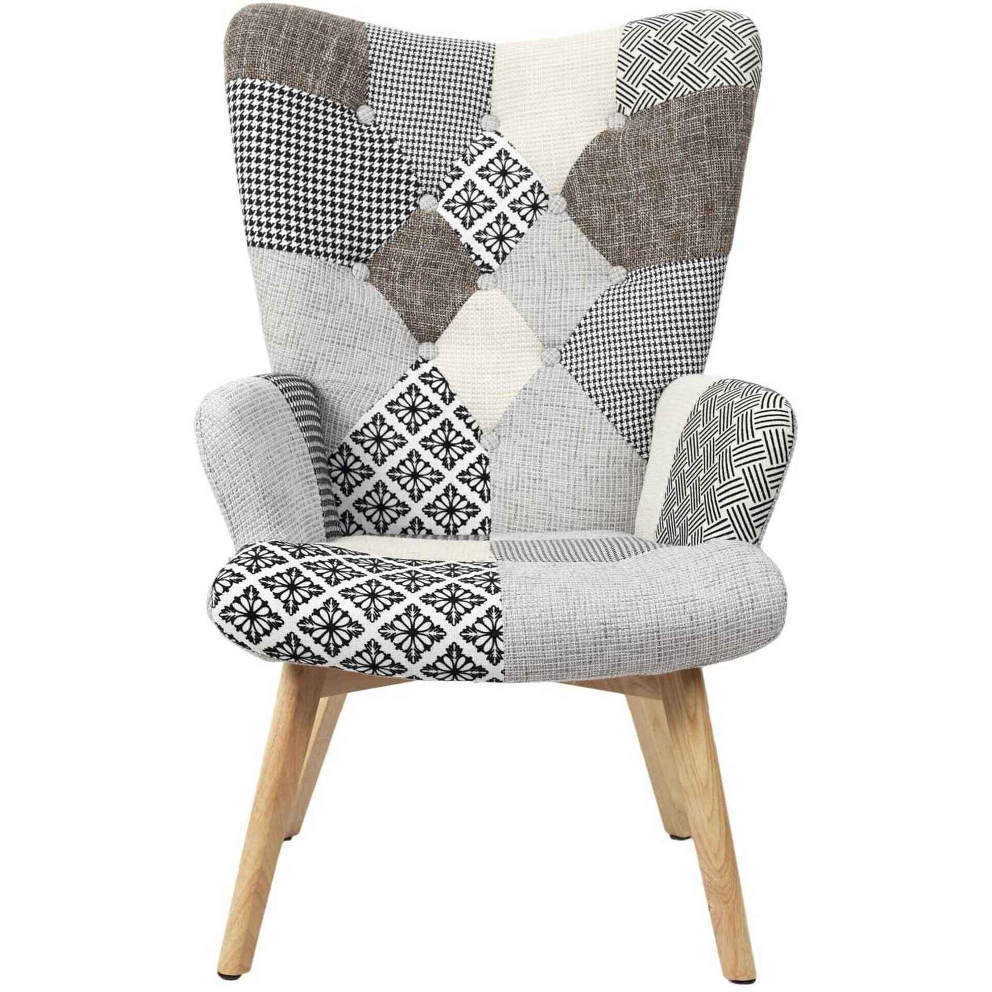 Poltrona Patch Cinza Helsinki