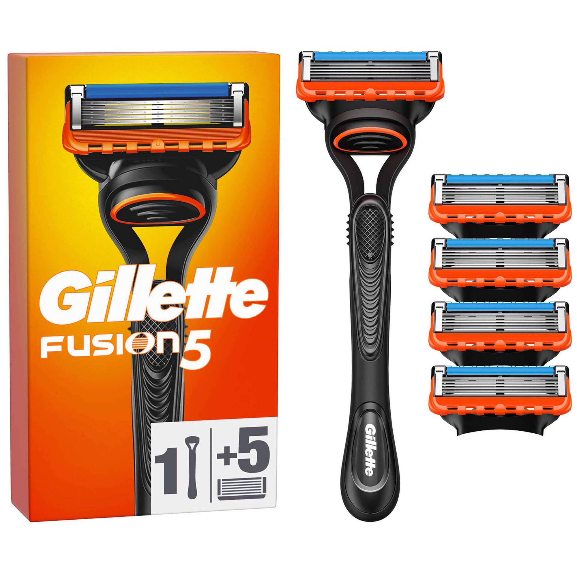 Máquina de Barbear Fusion 5 com 5 Recargas