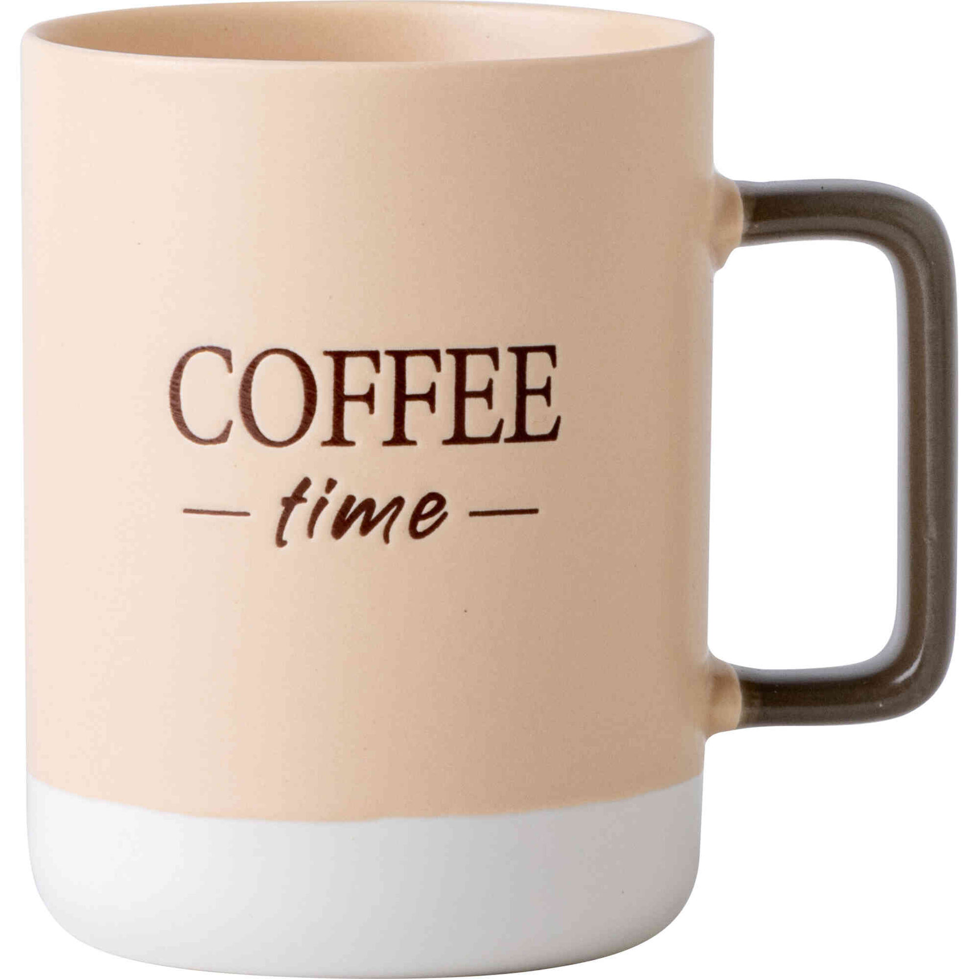 Caneca 400ml Fundo Creme Coffee Kasa