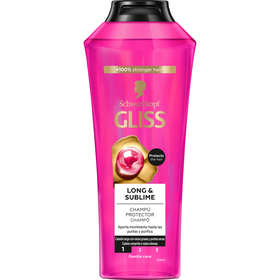 Champ&ocirc; Long & Sublime Schwarzkopf Gliss