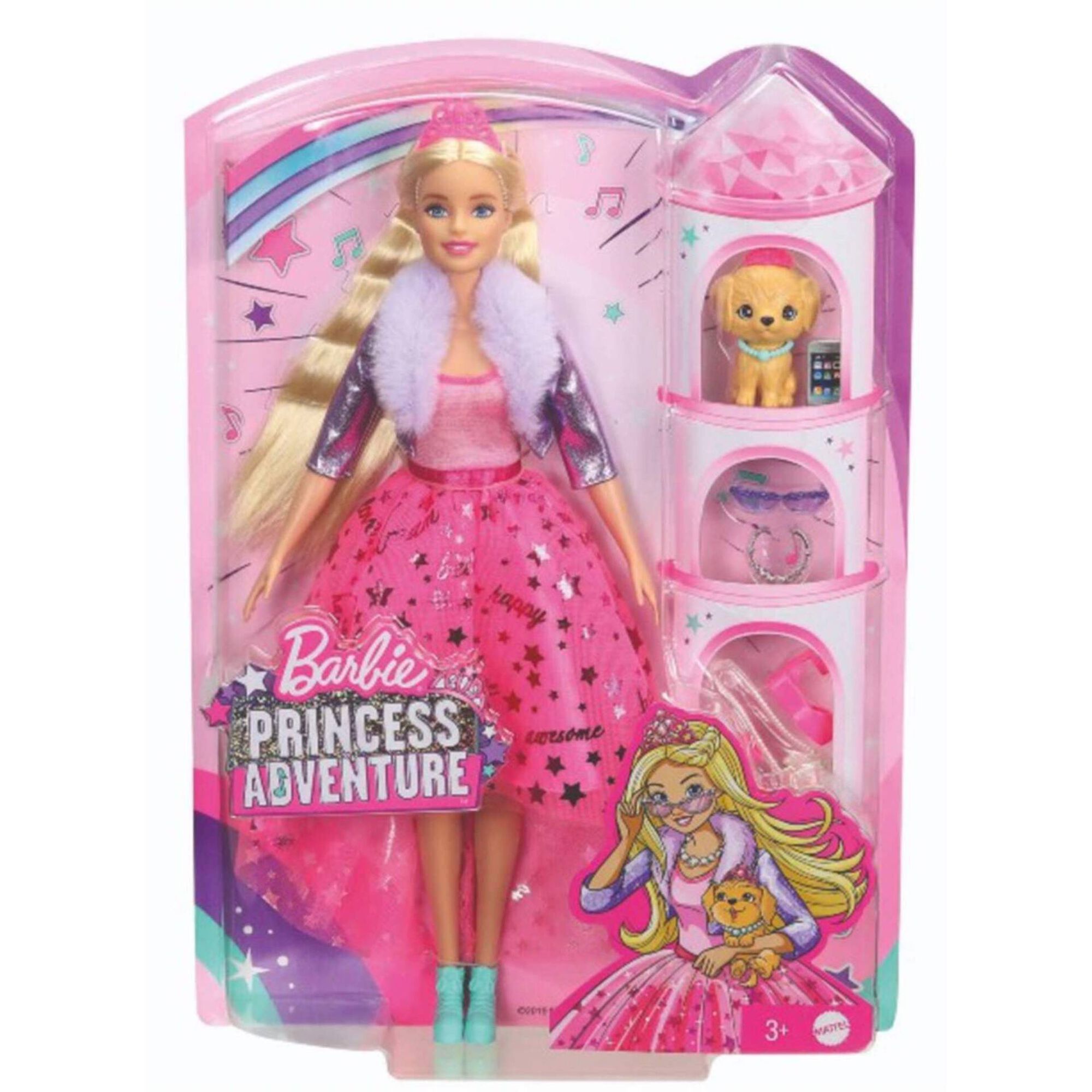 Boneca Barbie Princess Adventure Boneca Barbie Princess Adventure