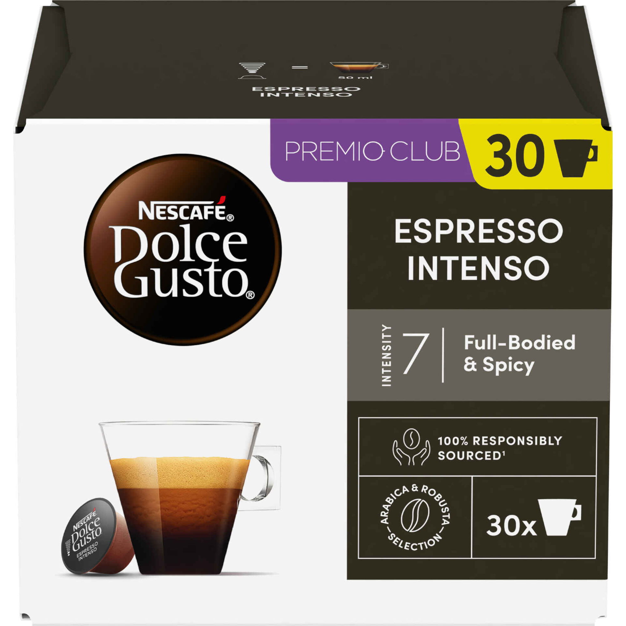 Cápsulas de Café Espresso Intenso Int 7 Cápsulas de Café Espresso Intenso Int 7