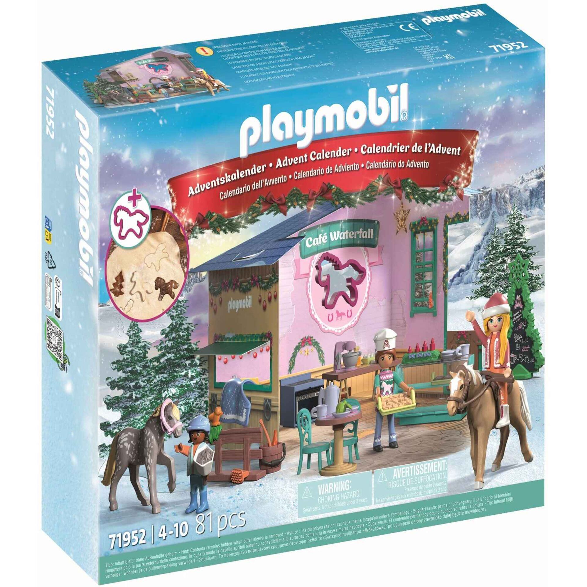 Playmobil - Calend&aacute;rio do Advento: Pastelaria de Natal
