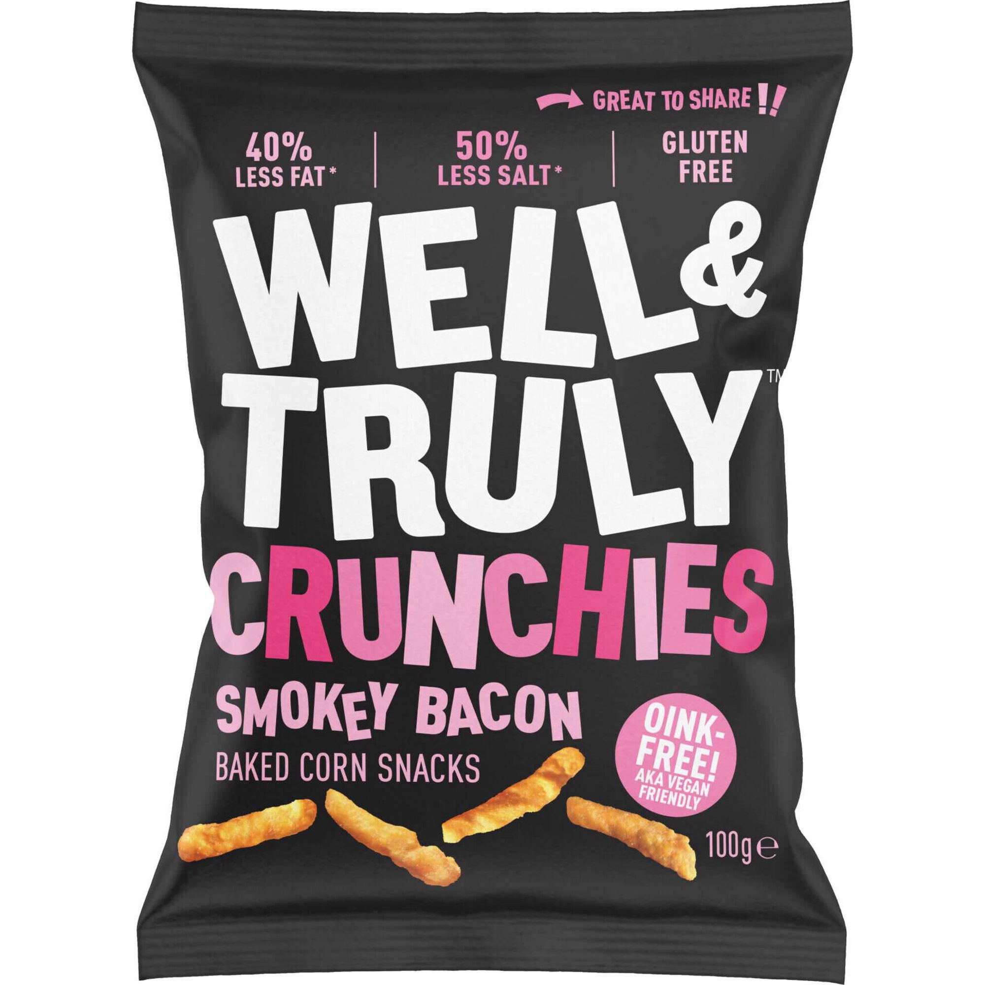Snack Crunchie Bacon Well & Trully