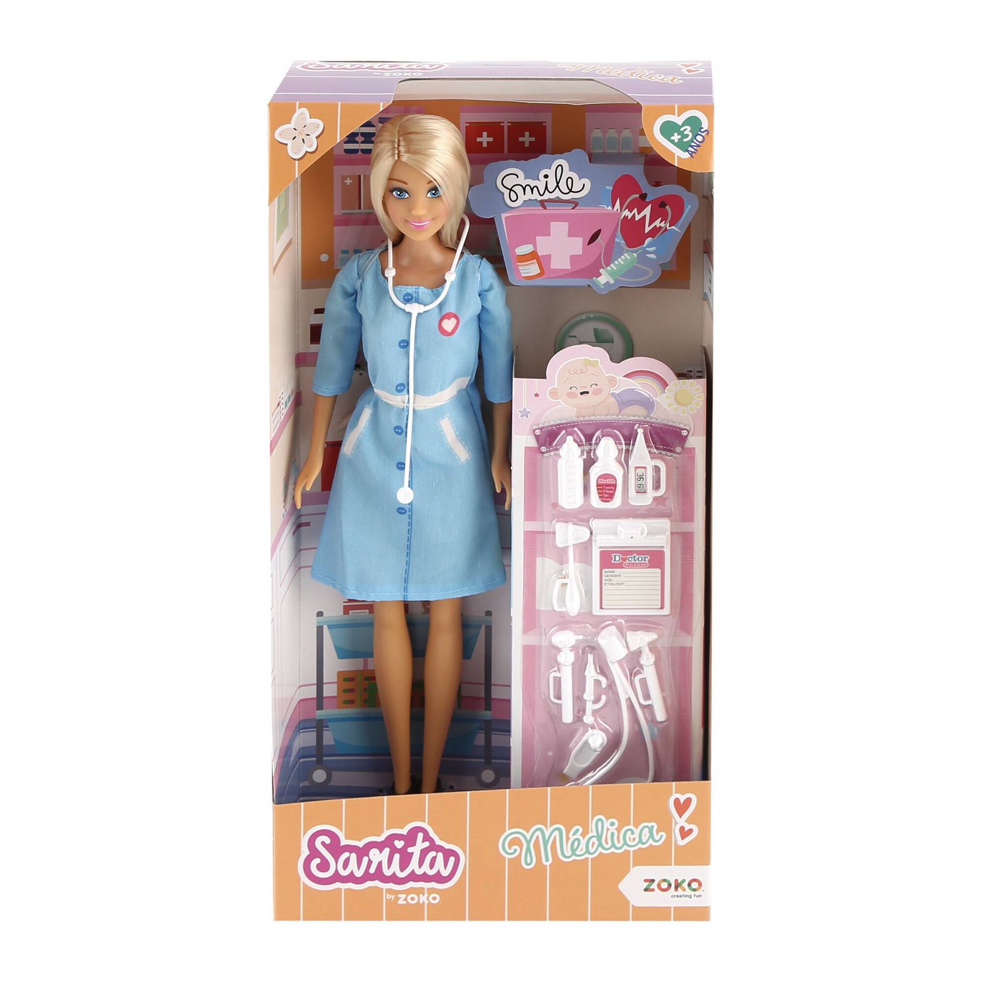Zoko Sarita - Boneca M&eacute;dica