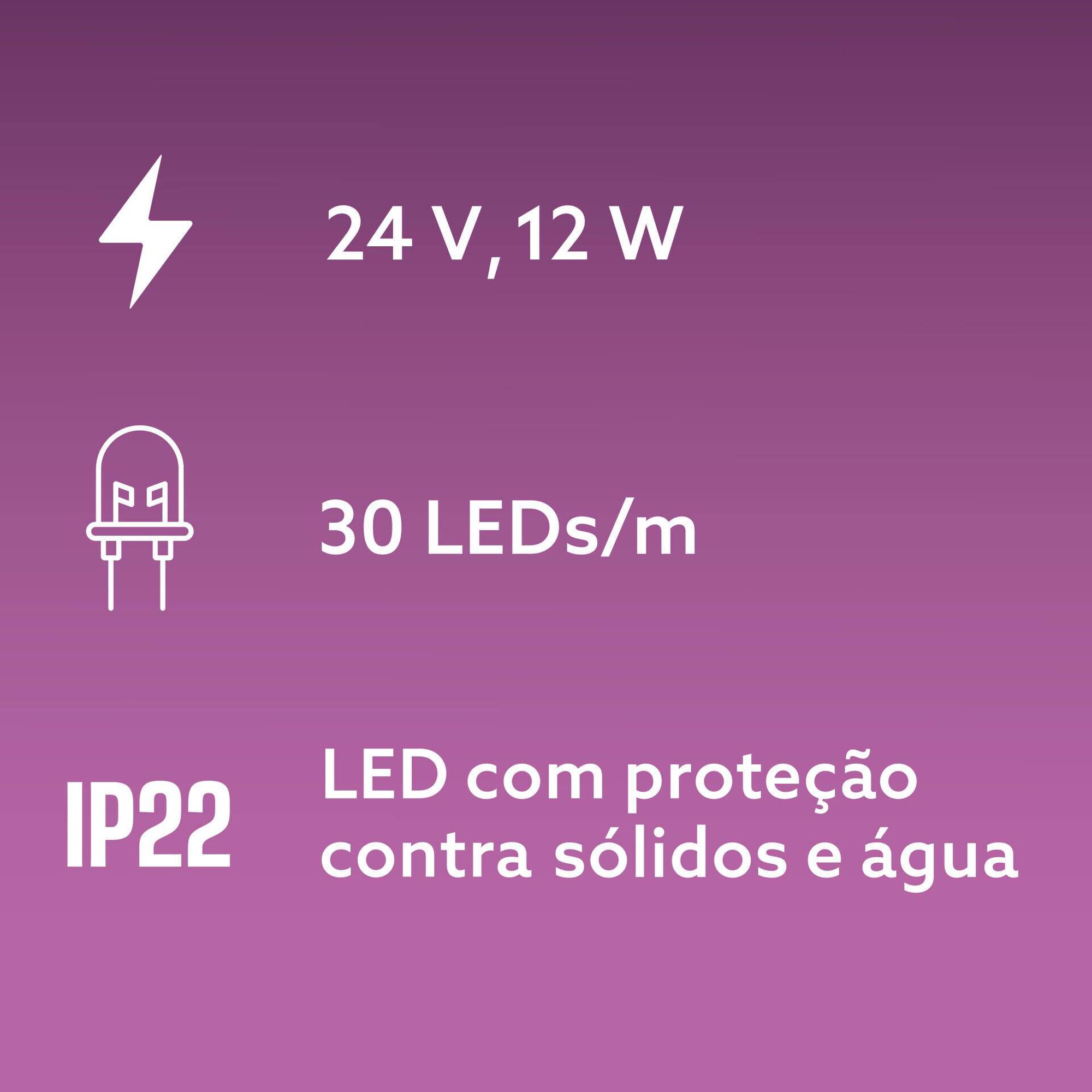 Fita LED Luz Branca Boost