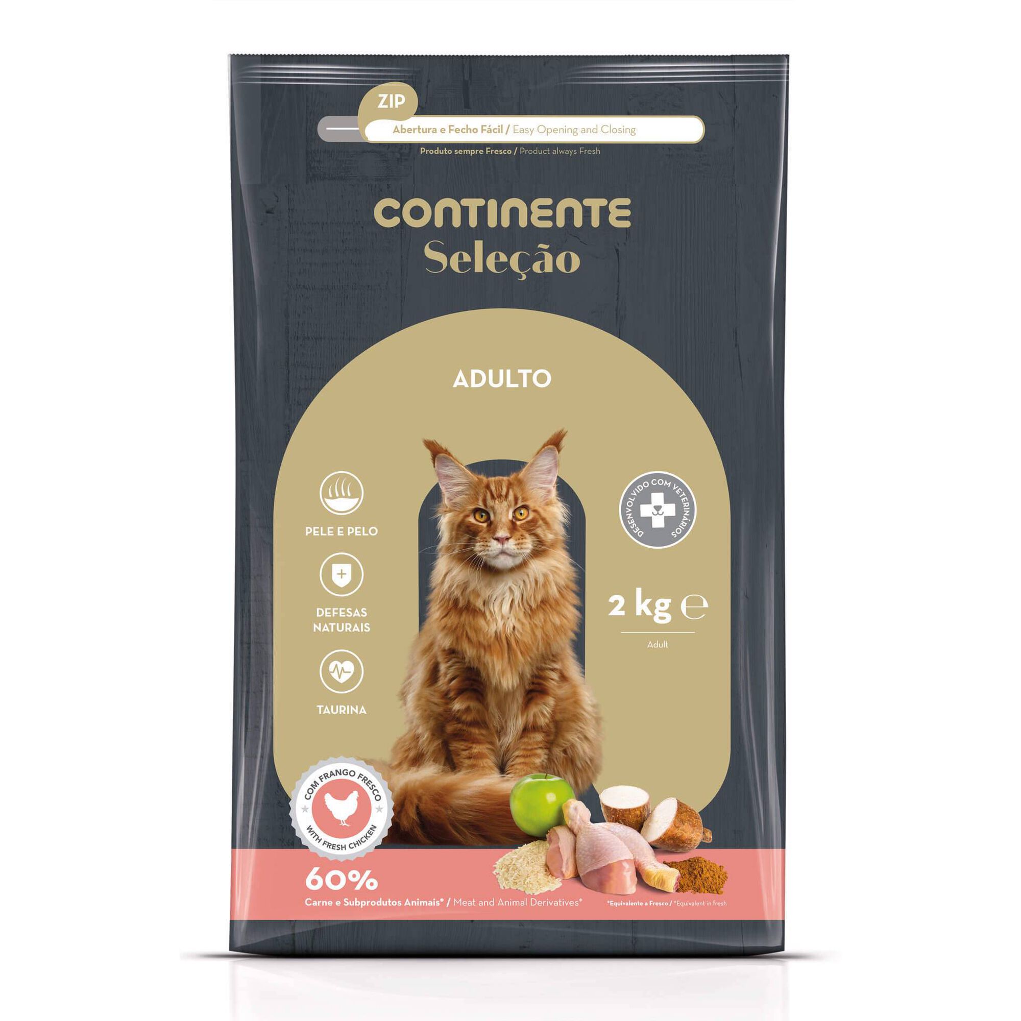 Ração para Gato Adulto Frango Fresco Ração para Gato Adulto Frango Fresco