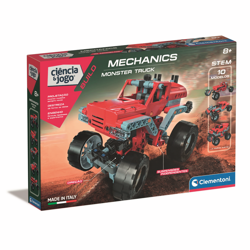 Clementoni - Laboratório de Mecânica - Monster Truck