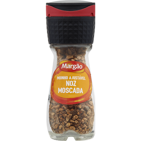 Noz Moscada com Moinho em Frasco Marg&atilde;o