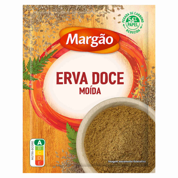 Erva Doce Moída em Saqueta Margão