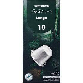 C&aacute;psulas de Caf&eacute; Lungo Int 10 Continente
