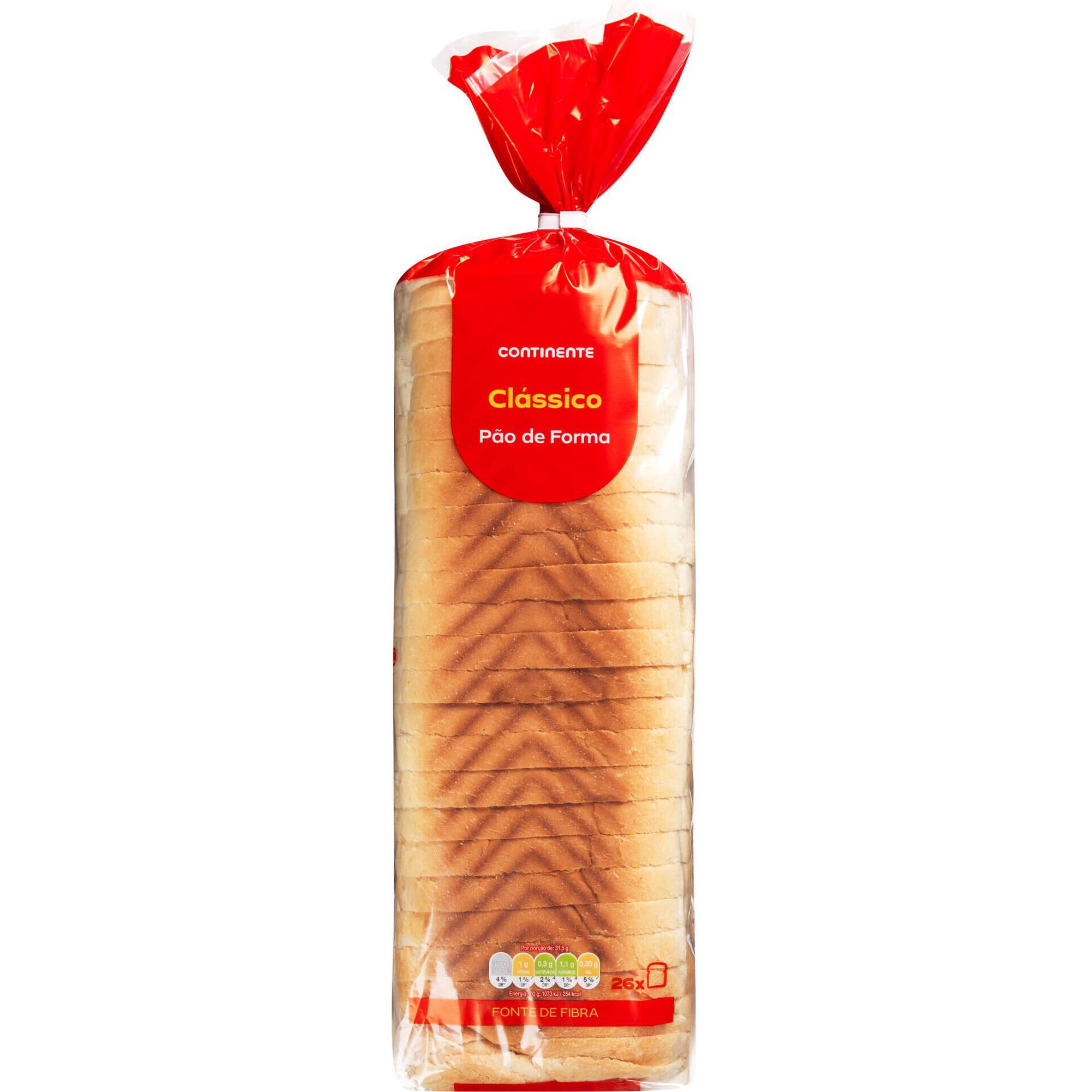 P&atilde;o de Forma com C&ocirc;dea Continente