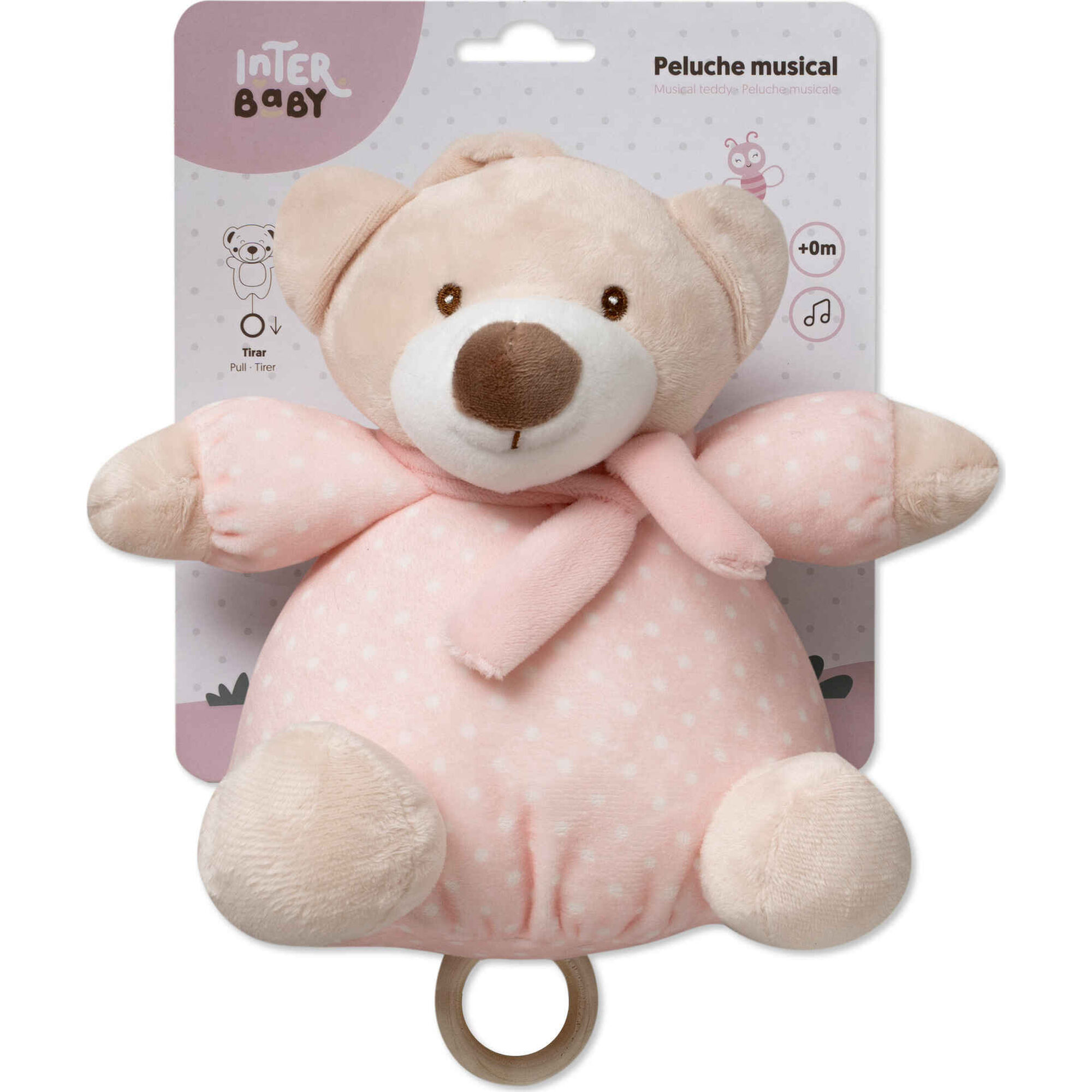 Peluche Musical Rosa