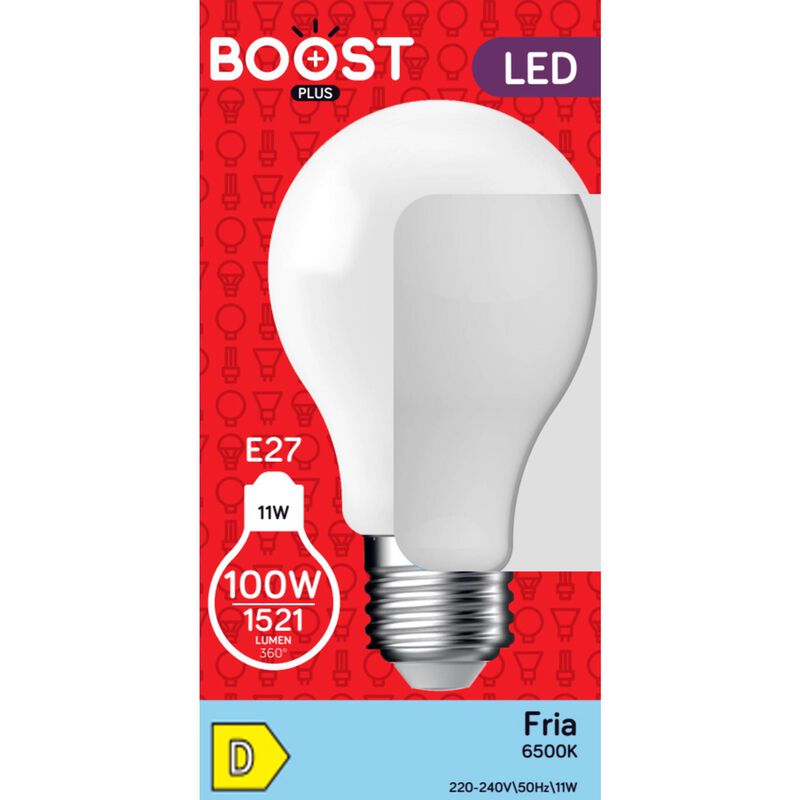 Lâmpada LED Standard E27 6500K 100W Boost