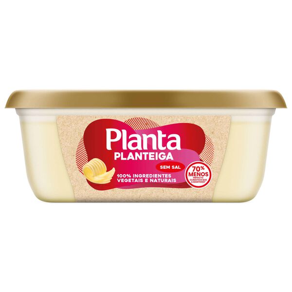 Creme para Barrar Planteiga sem Sal Planta