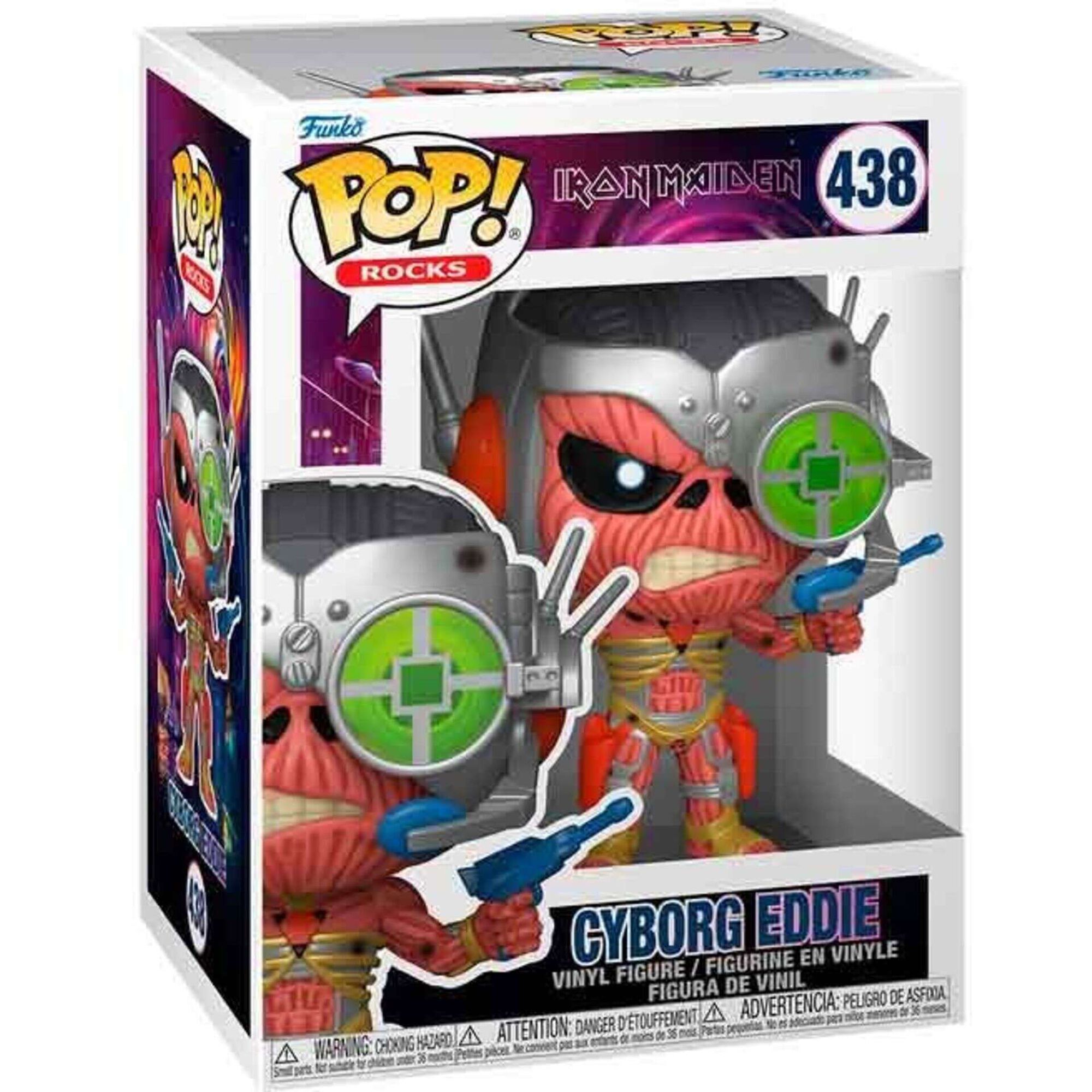 Funko - Figura Rocks Iron Maiden &ndash; Cyborg Eddie