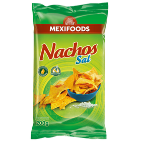 Snacks Tortilha Nachos com Sal Mexifoods
