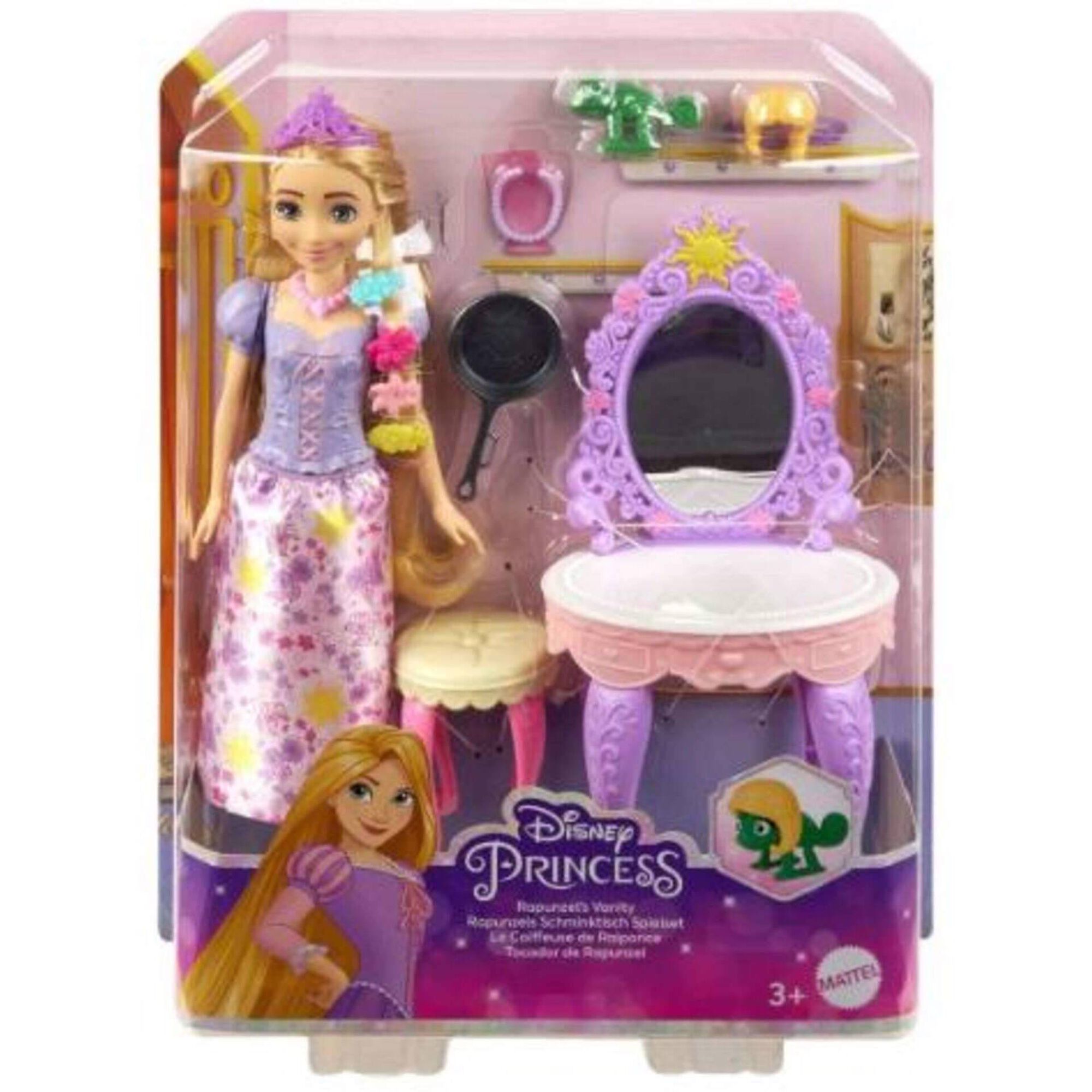Boneca Rapunzel com Toucador