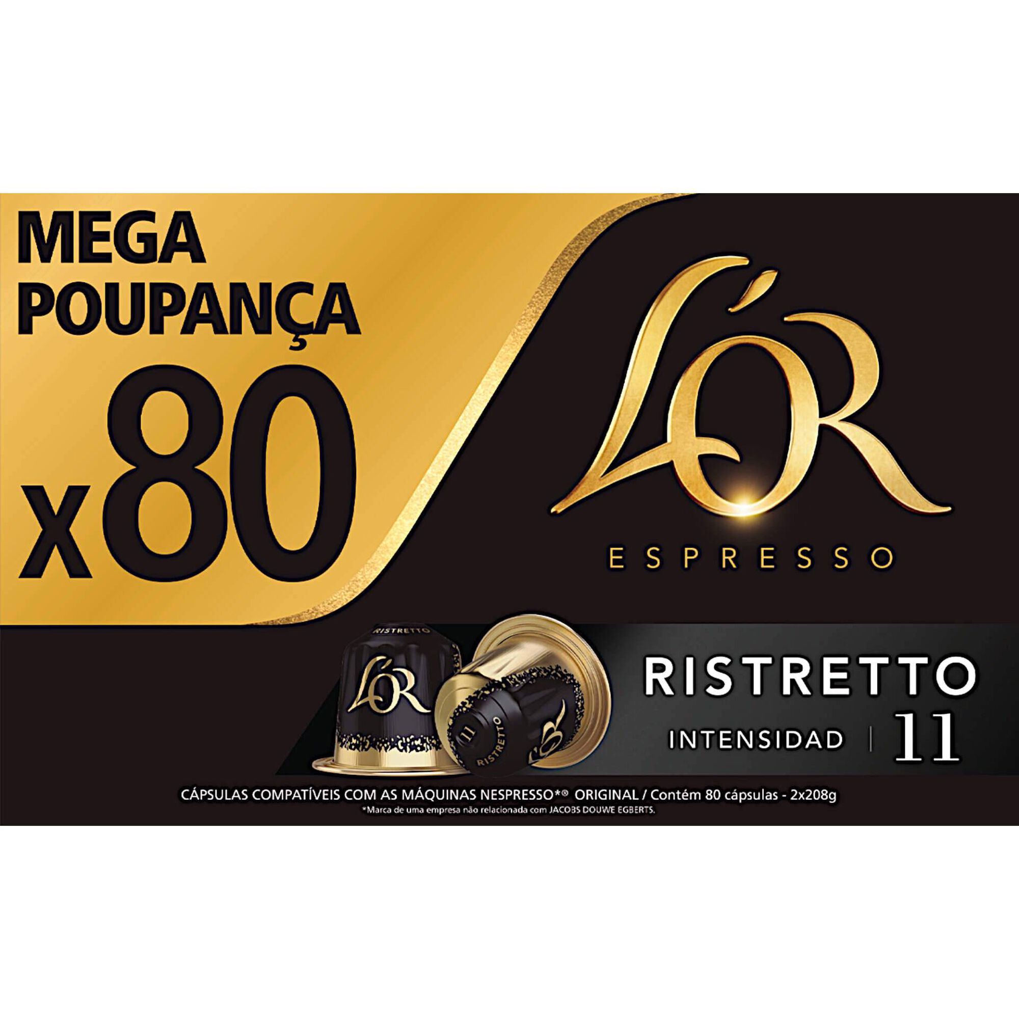 Cápsulas de Café Ristretto Int 11