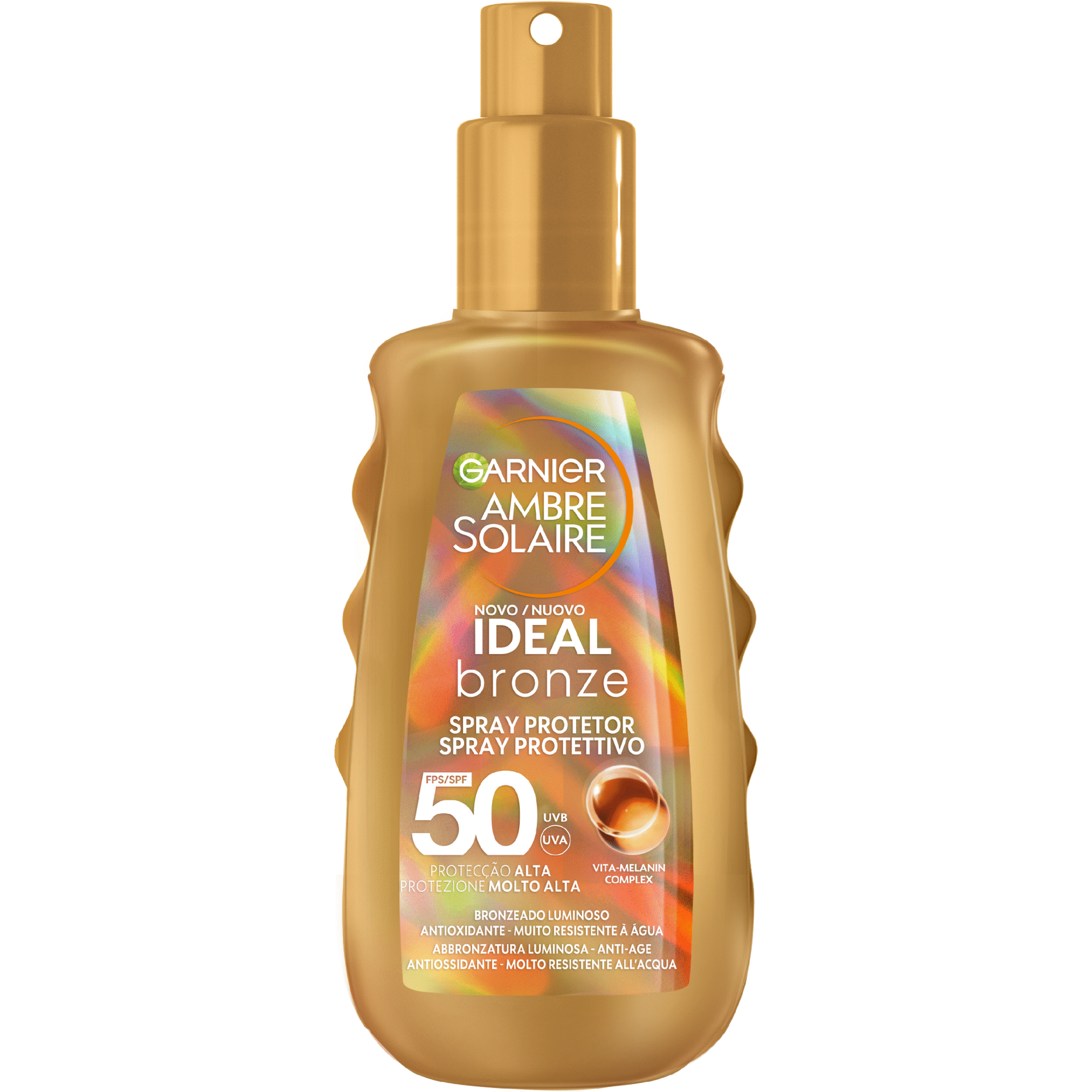 Protetor Solar Spray Ideal Bronze FPS 50 Garnier Ambre Solaire