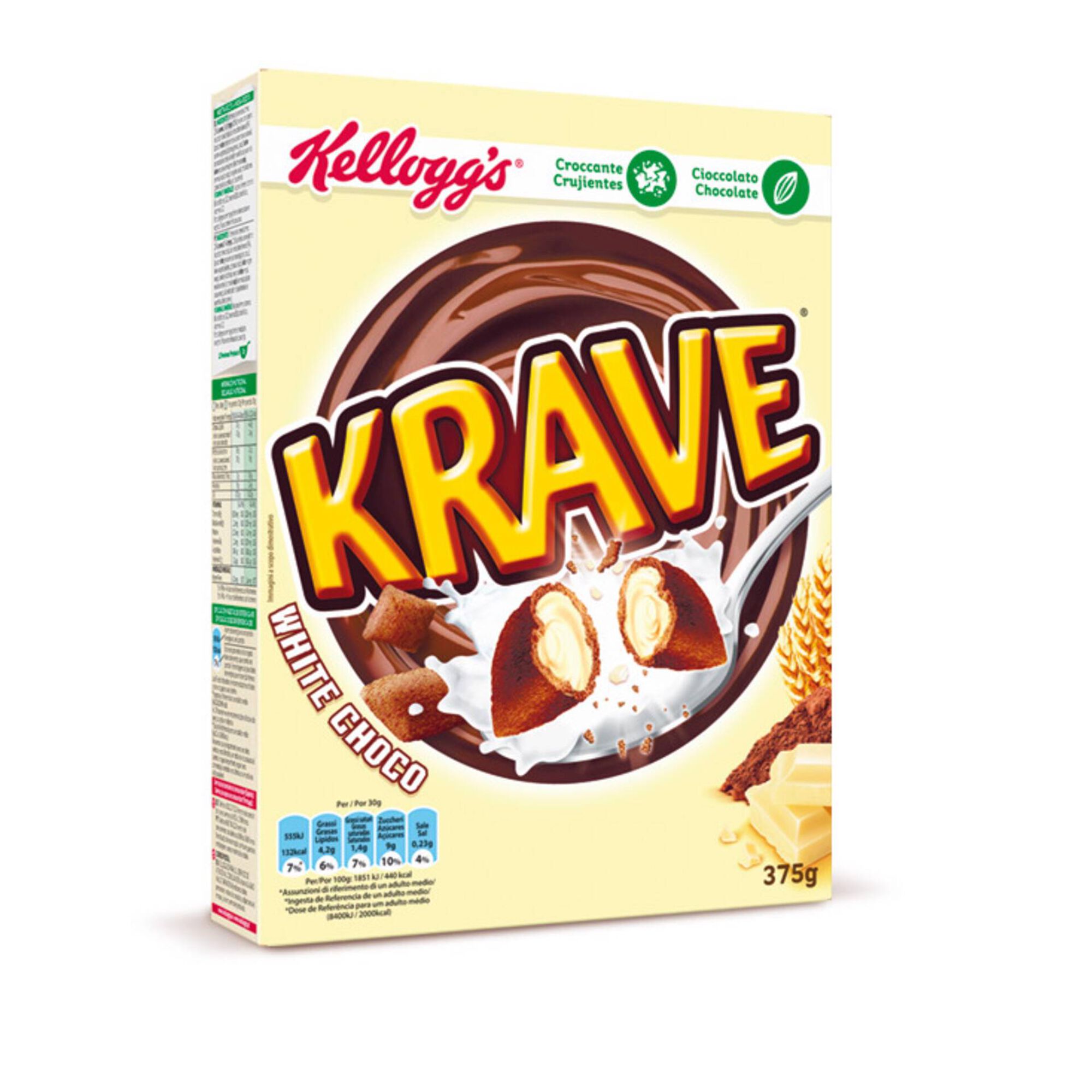 Cereais Krave Chocolate Branco Cereais Krave Chocolate Branco