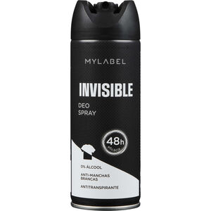 Desodorizante Spray Men Invisible 48H MyLabel