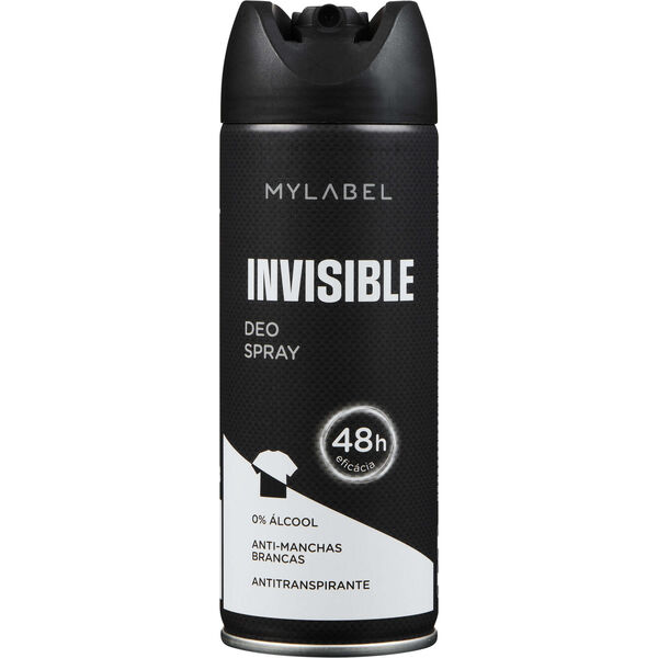 Desodorizante Spray Men Invisible 48H MyLabel