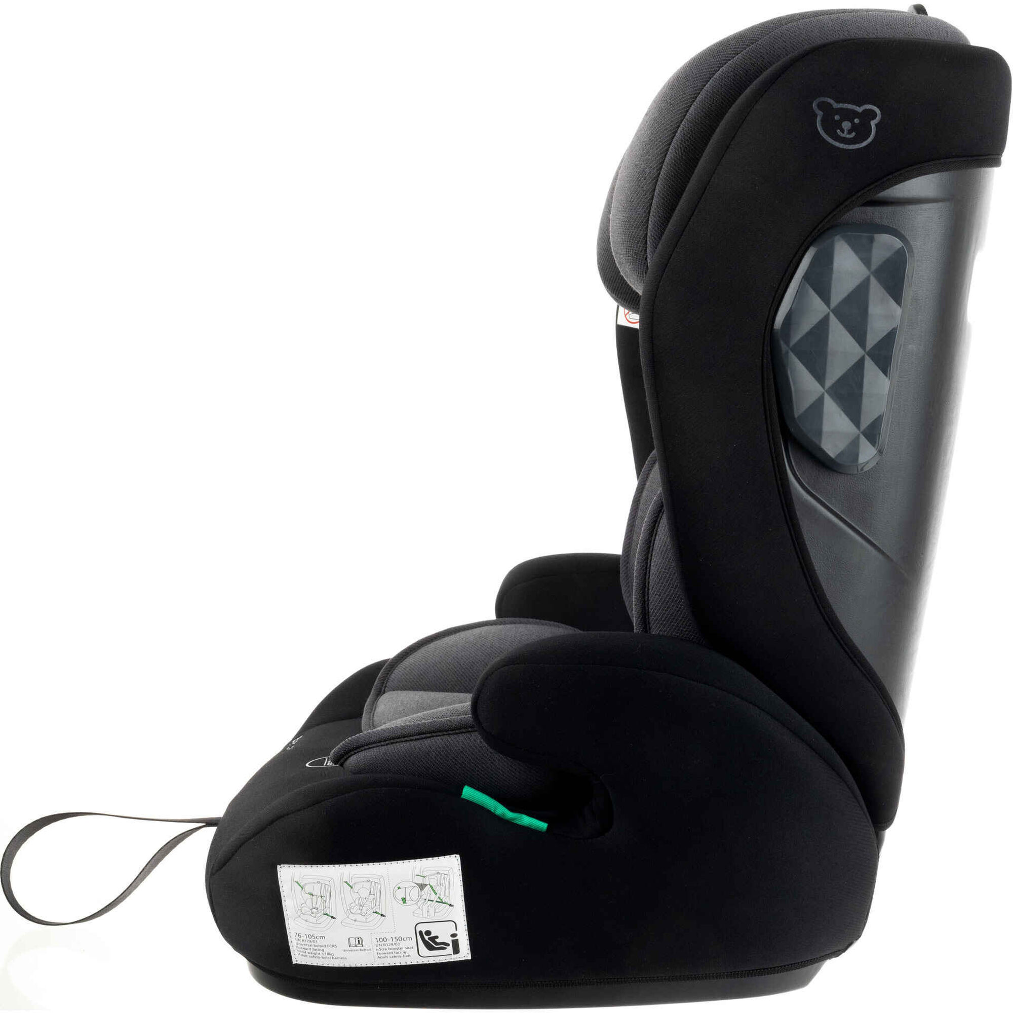 Cadeira Auto I-Size 76-150cm Preta Explorer Cadeira Auto I-Size 76-150cm Preta Explorer