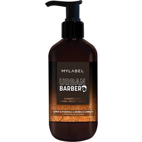Champô Urban Barber 3 em 1