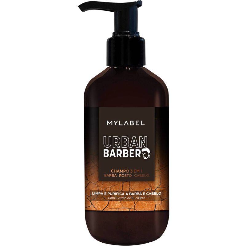 Champô Urban Barber 3 em 1 MyLabel