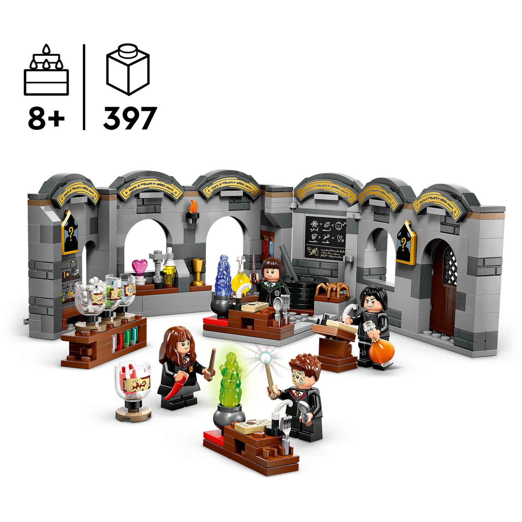 LEGO Harry Potter - O Castelo de Hogwarts: Aula de Po&ccedil;&otilde;es - 76431