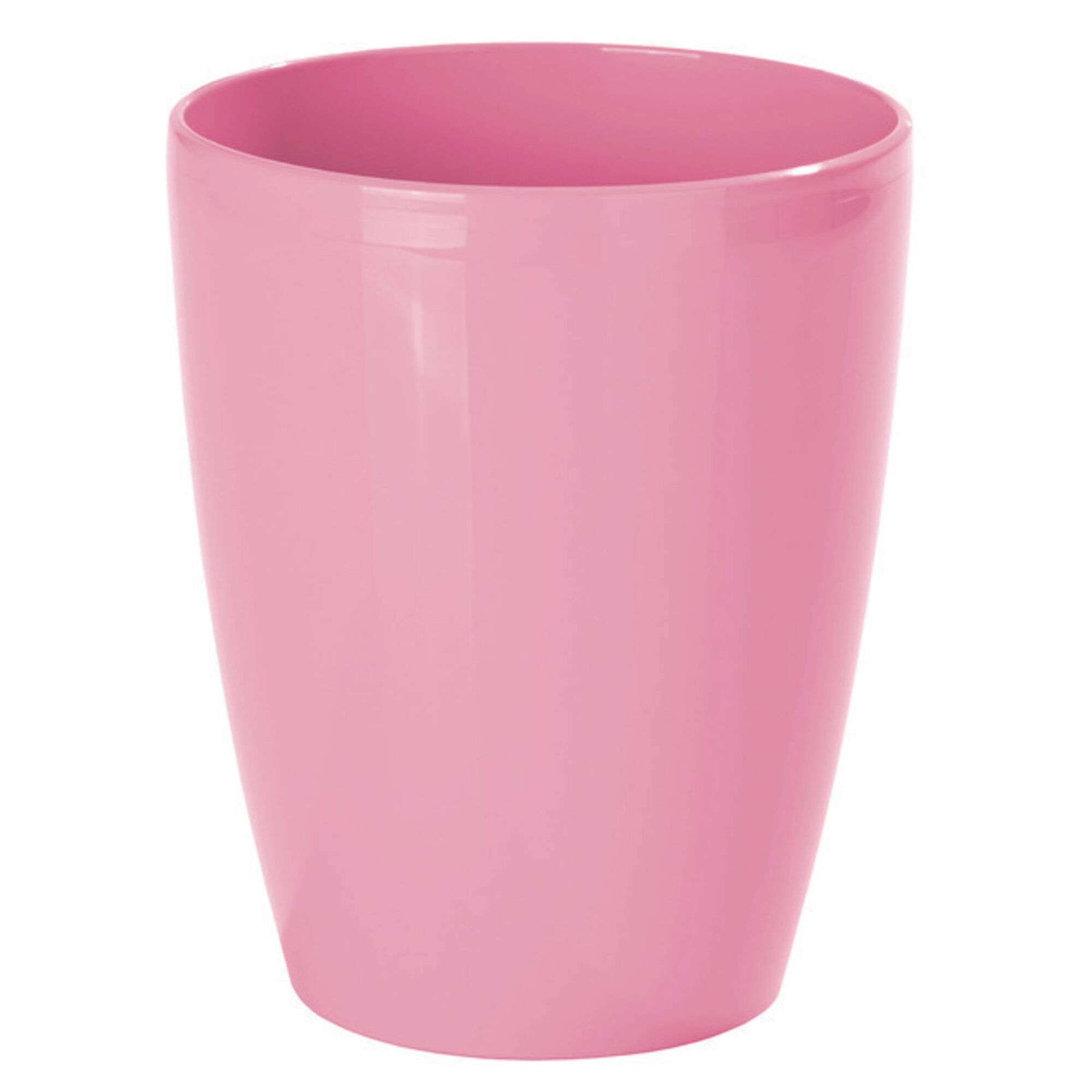 Vaso Redondo Plástico 13cm Rosa Vaso Redondo Plástico 13cm Rosa
