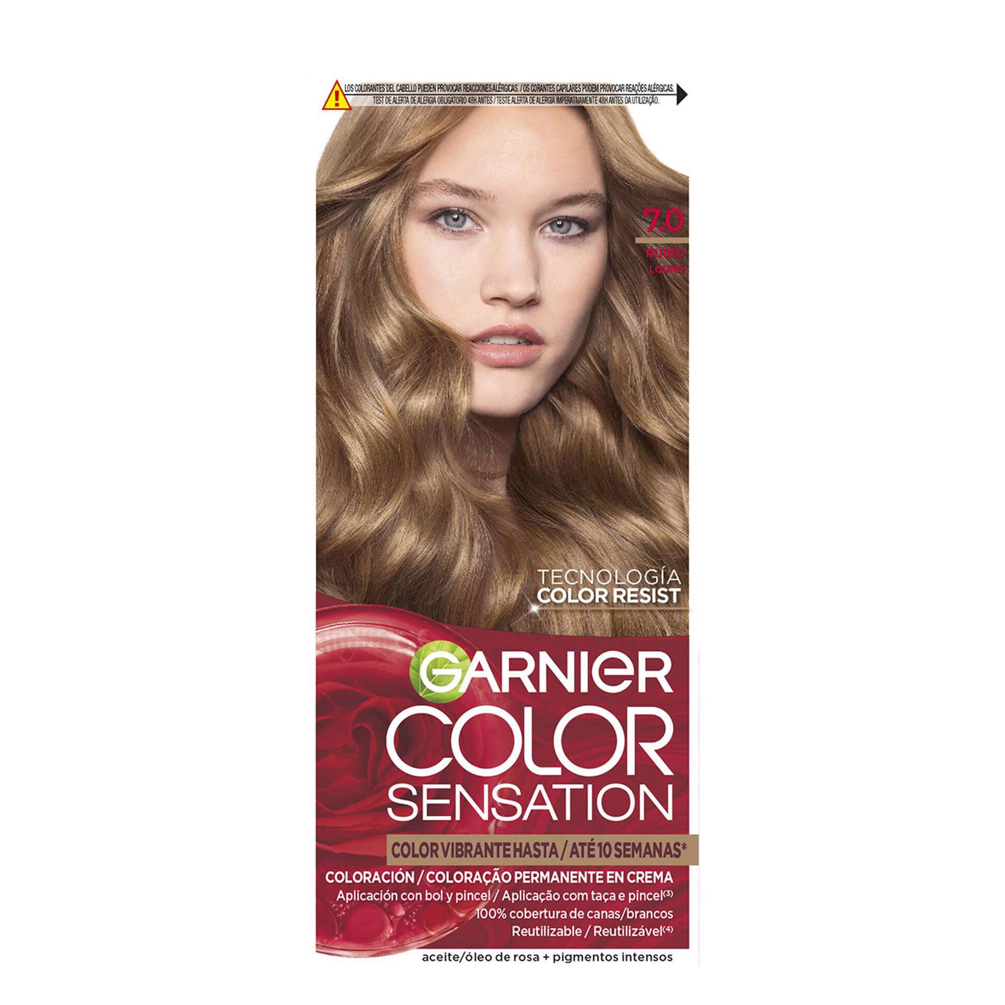 Coloração Permanente Color Sensation Louro 7.0 Coloração Permanente Color Sensation Louro 7.0