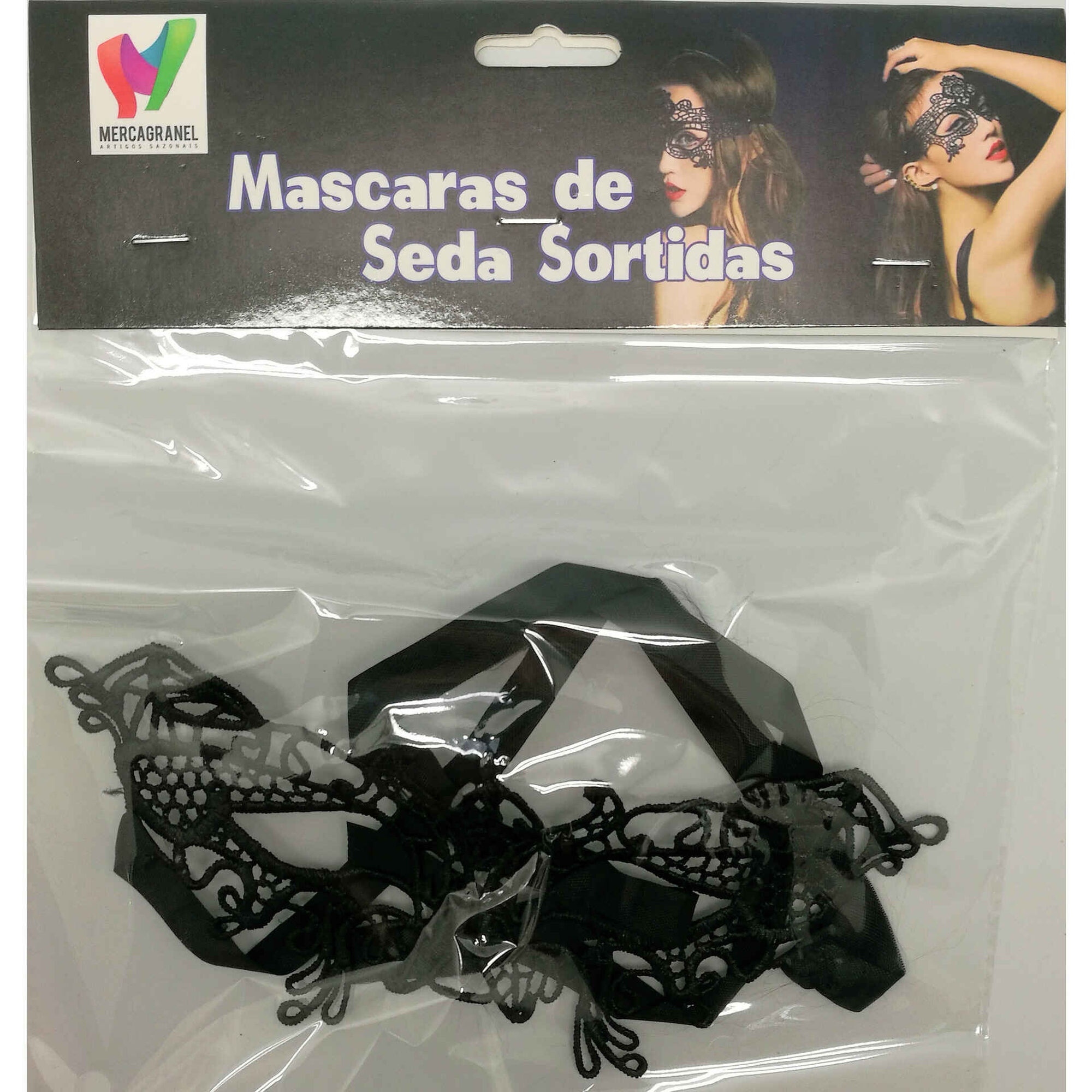Mascaras De Seda Sortidas