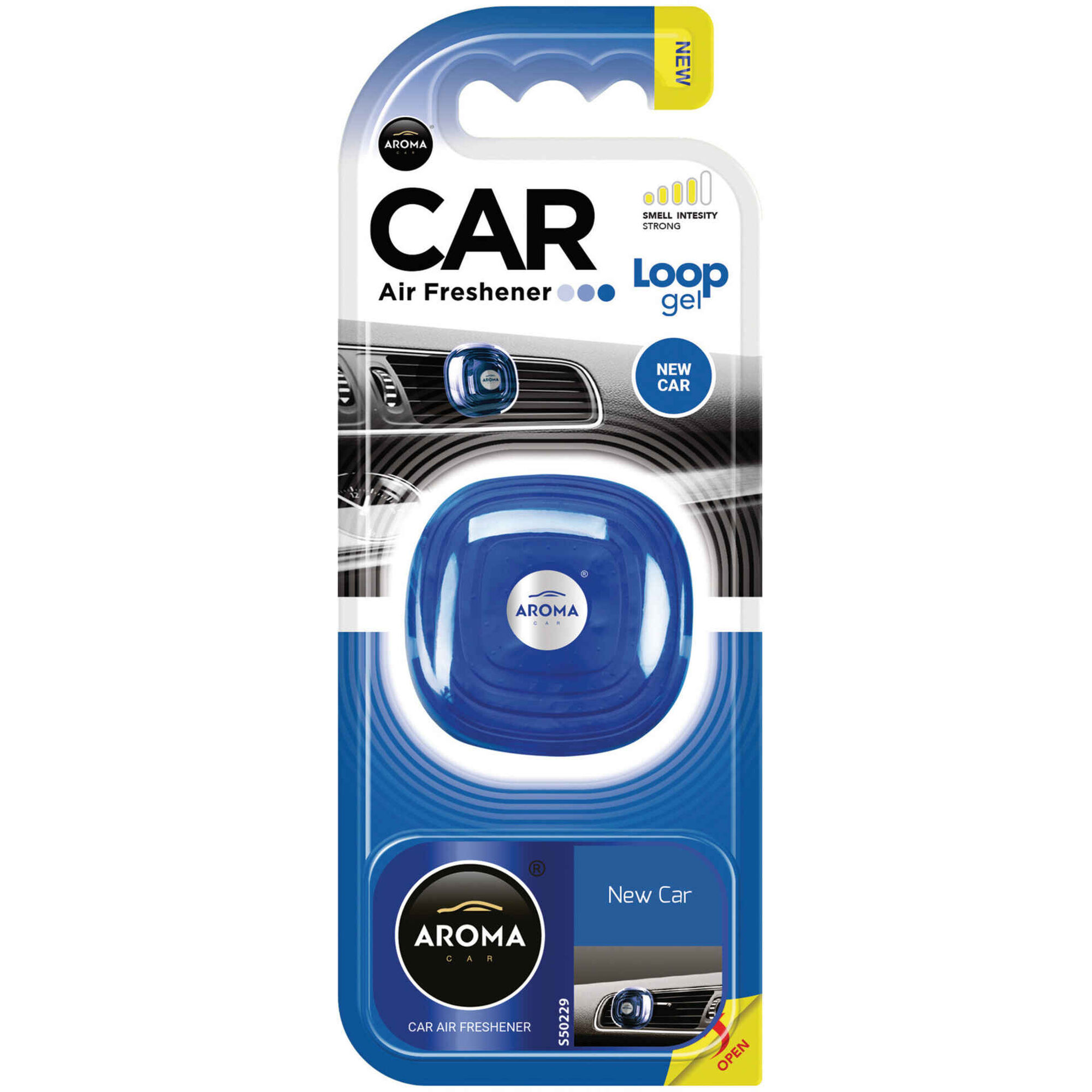 Ambientador Auto Encaixar Gel Carro Novo