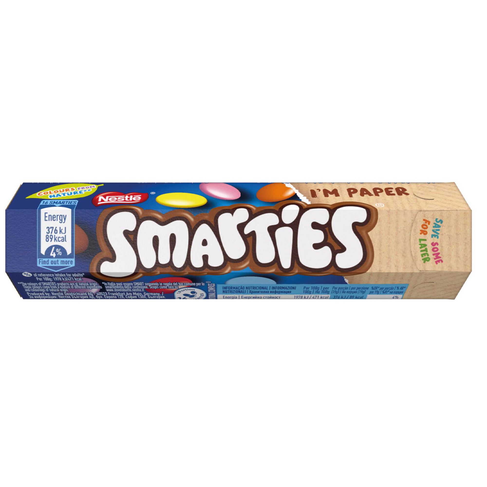 Drageias de Chocolate de Leite Smarties