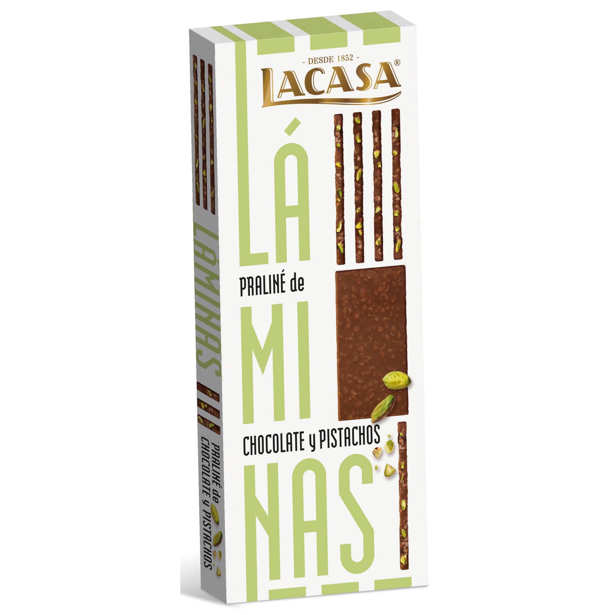 Lâminas de Chocolate e Pistachio Lâminas de Chocolate e Pistachio