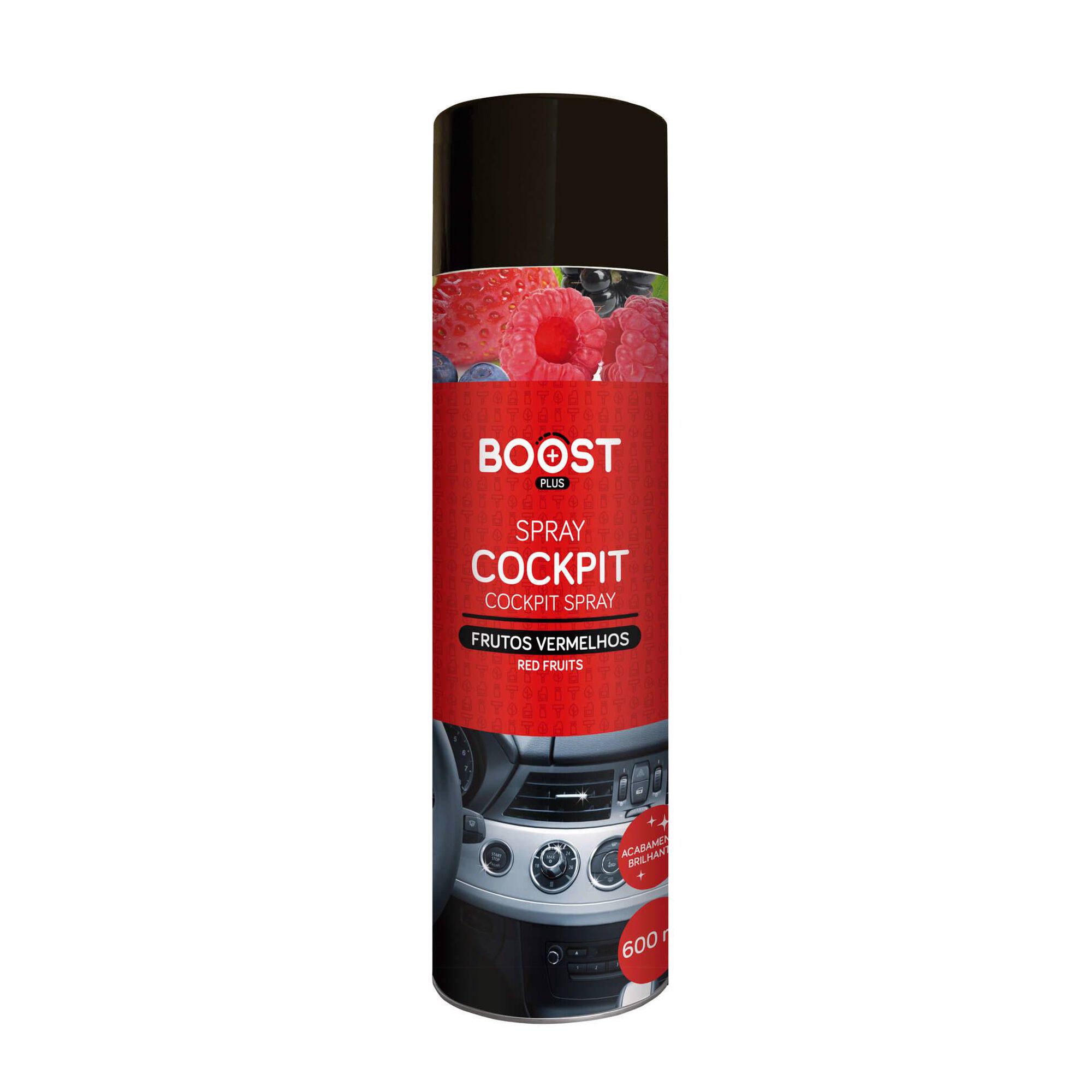 Spray Auto Cockpit Frutos Vermelhos Boost