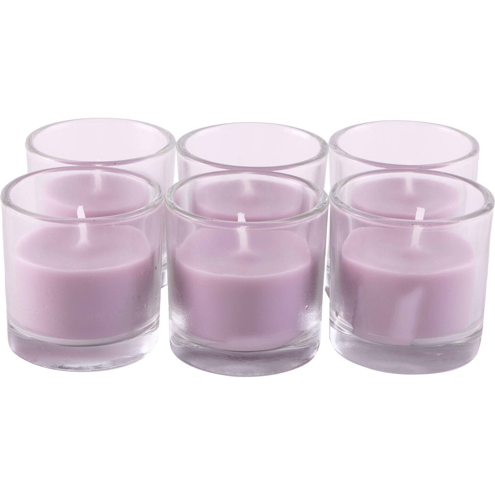 Conjunto 6 Velas em Copo Kasa