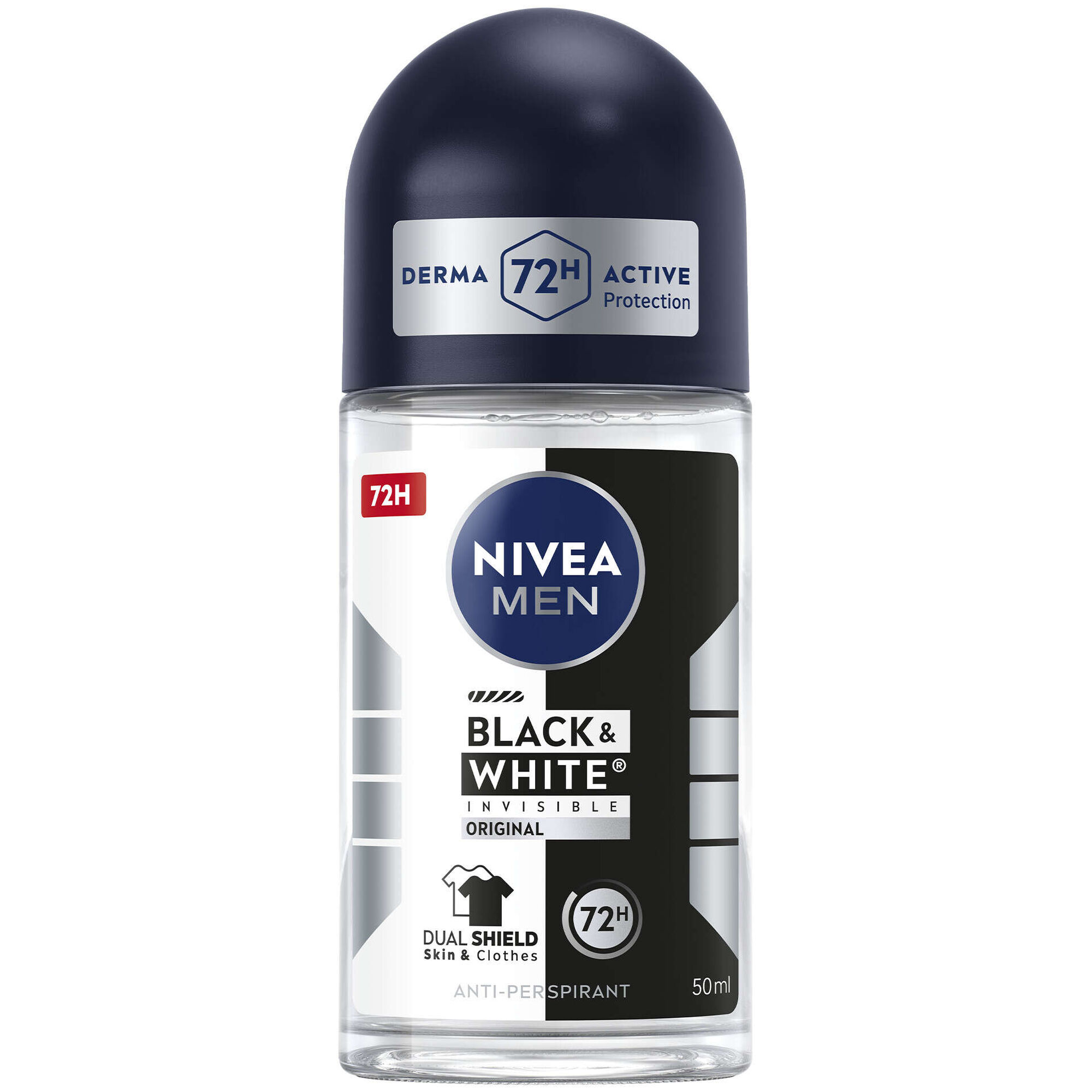 Desodorizante Roll On Black & White Nivea Men