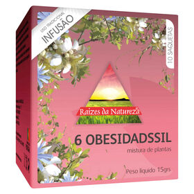 Infus&atilde;o N&ordm;6 Obesidadssil Saquetas Ra&iacute;zes da Natureza