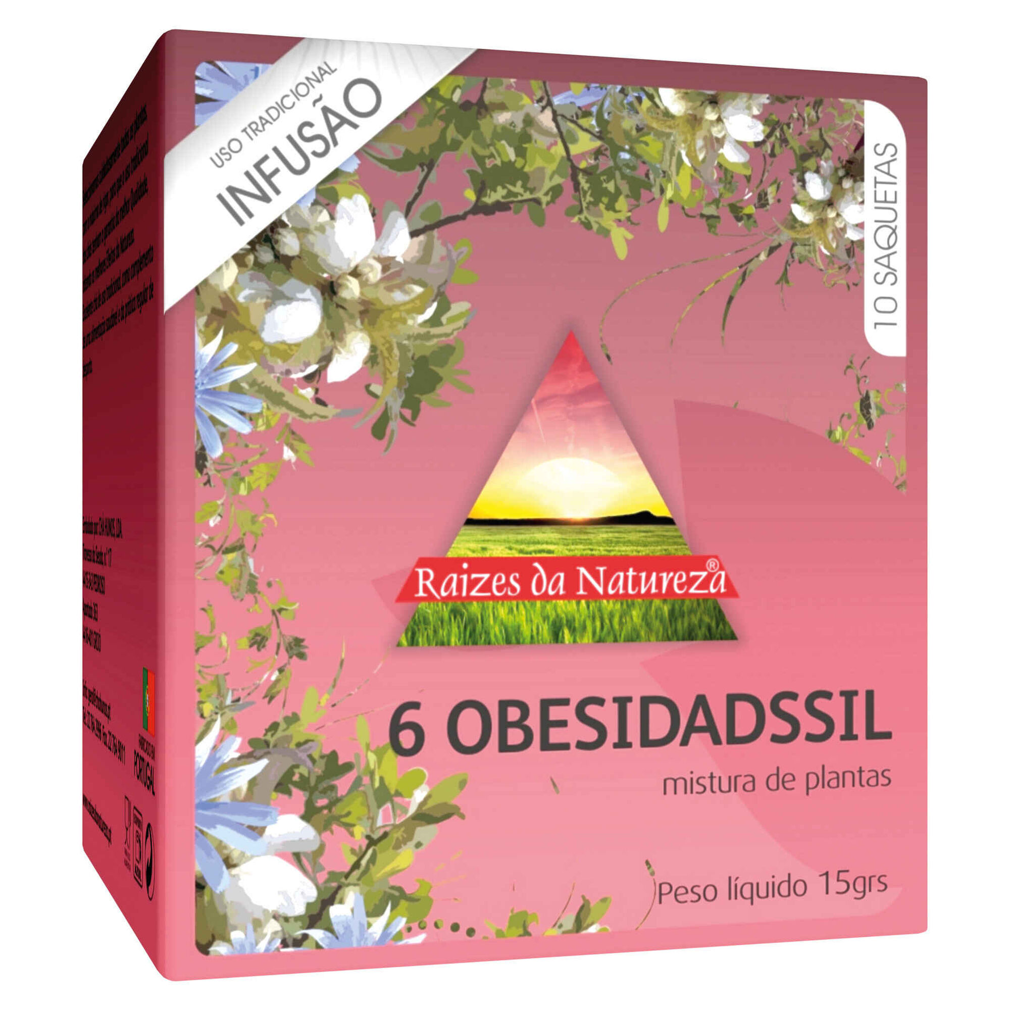 Infusão Nº6 Obesidadssil Saquetas Infusão Nº6 Obesidadssil Saquetas