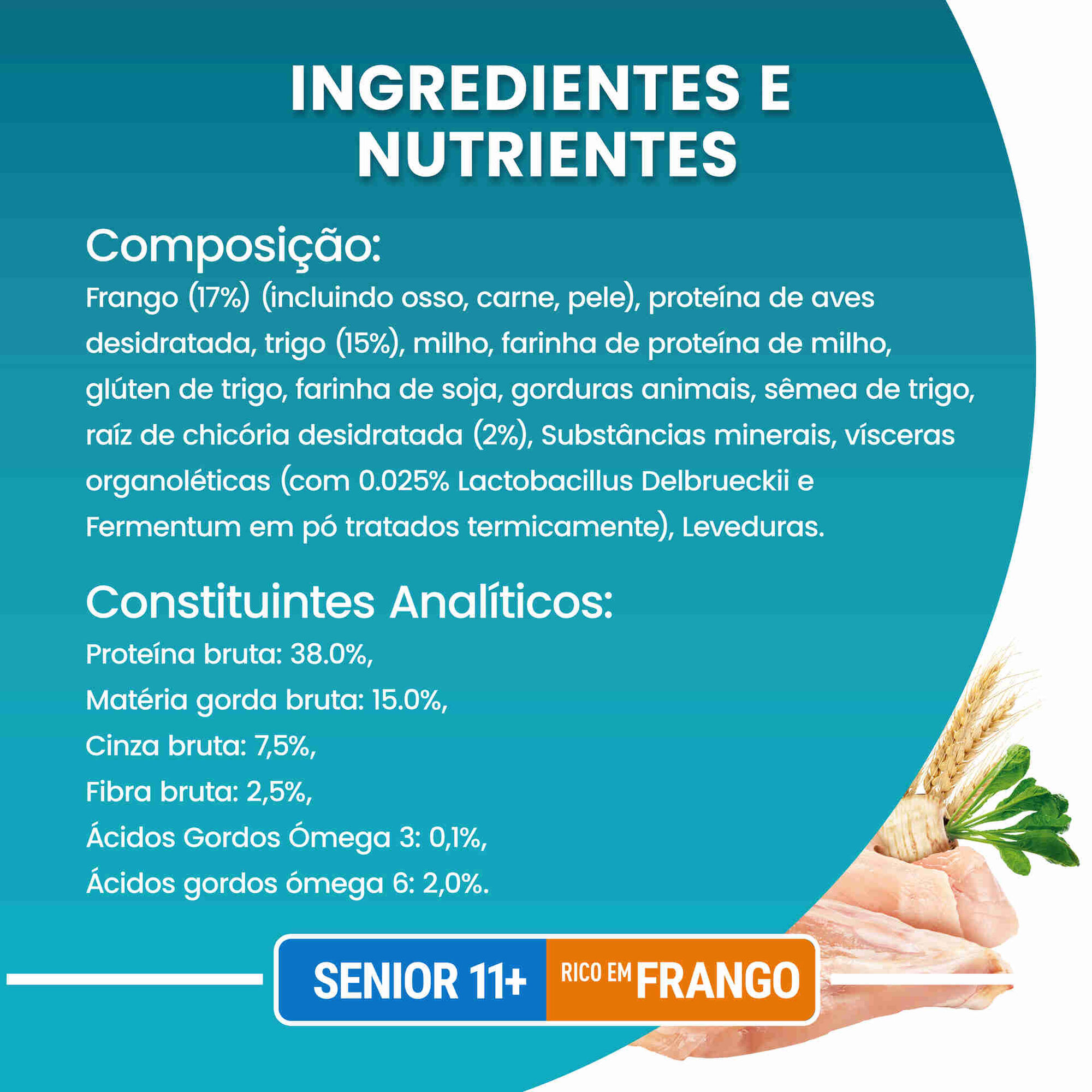 Ra&ccedil;&atilde;o para Gato S&eacute;nior Frango Purina One