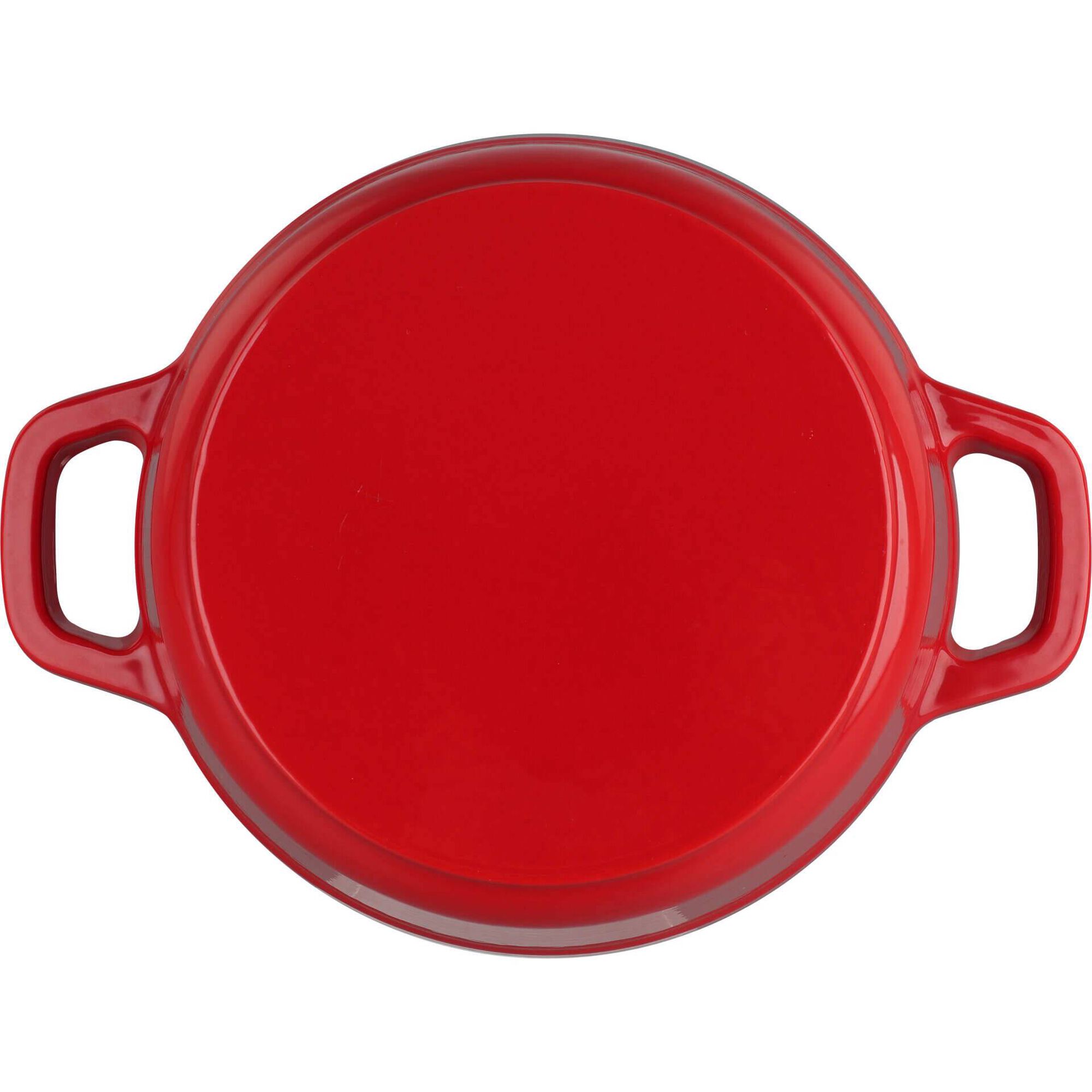 Ca&ccedil;arola Ferro Fundido 2,6L Vermelho Kasa